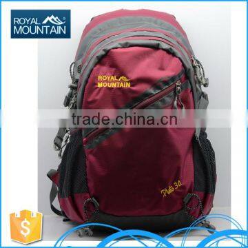 2016 new design waterproof outdoor hiking 8366 35*49*16 school bags suppliers with low price