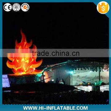 2015 Hot sale giant inflatable fire for advertising,stage decoration