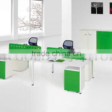 Environmental Small Wooden Office Workstation Cubicle for 6 Person ( SZ-WS393) photo-5