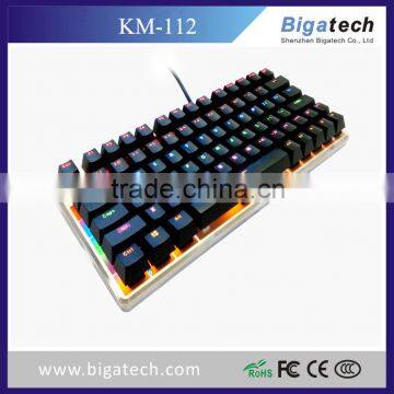 2016 Latest 78keys Mini RGB Mechanical Keyboard Quality Choice photo-2