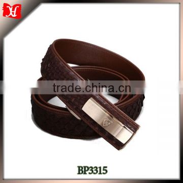 Alibaba china genuine python leather belt men