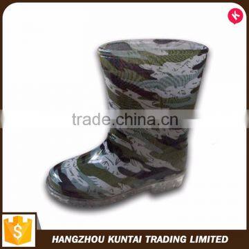 Factory manufacture various young girl kids rain boots