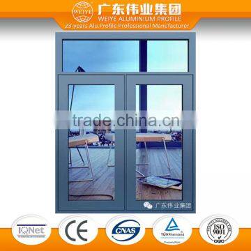 China Manufacture Aluminum Heat Insulation Casement Door Opening Inwards photo-3