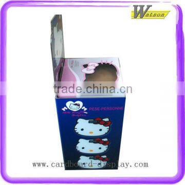 2014 New Design Simple Modern Cardboard Boutique Display Shelf