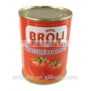 400gm canned tomato paste to Africa,Middle East,OEM