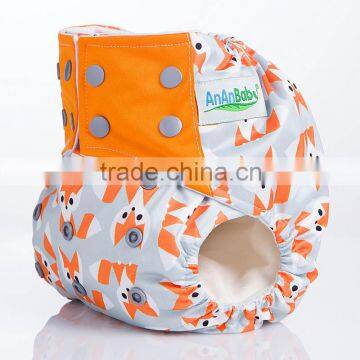 AnAnBaby New Reusable Custom Prints AIO Bulk cloth diaper China Wholesale                        
                                                Quality Choice