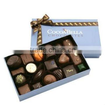 Homemade chocolates gift boxes