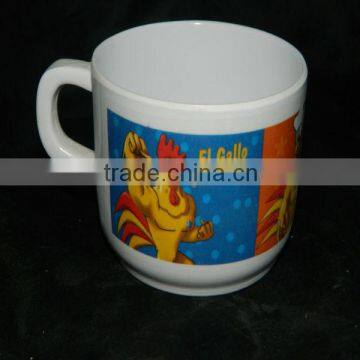 Kid's melamine cups with handles