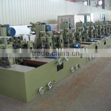 High speed pipe polishing machine