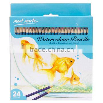 Mont Marte Watercolour Pencils 24pce