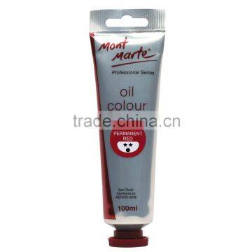 Mont Marte Oil Paint 100mls - Permanent Red