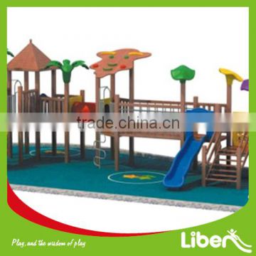 Amusement Park Wooden Playground Sale Factory Price,Children Outdoor Entertainment Equipment for Fun LE.MZ.012