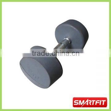 7 kg rubber covered dumbbell with chromed handle adult training accessories