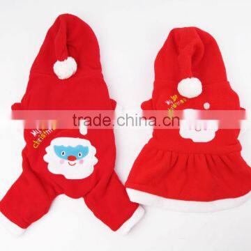 2013 Christmas Santa Lover Pet Clothes