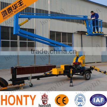 8m Chinese supply High Quality Factory outlets trailer boom lift