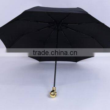 23'' X8panels auto open and close windproof 3 fold dollar umbrella