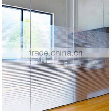 Decorative PET Gradation White Stripe Protective Self Adhesive Film