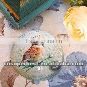 Pop acrylic paper weight with beautiful birds