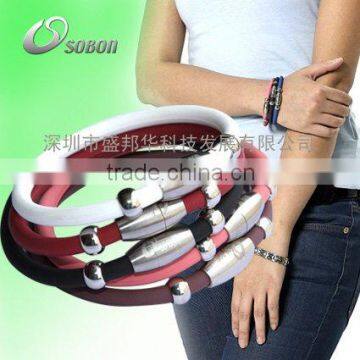 Ge-Ti Negative Ion Health Magnetic Energy Bracelet bangles