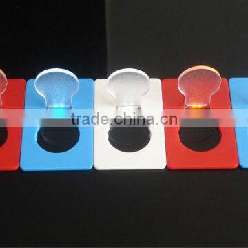 mini pocket card light