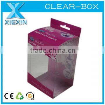 cheap custom made pvc dance shoe packing box