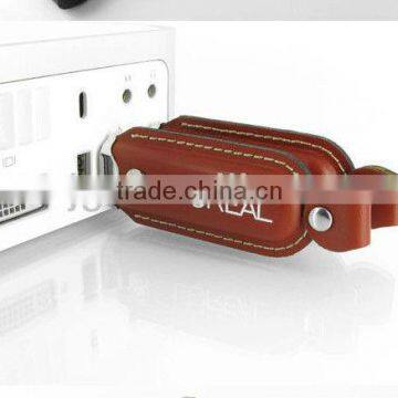 Most Popular Promotional Gift Learther USB Flash Drive