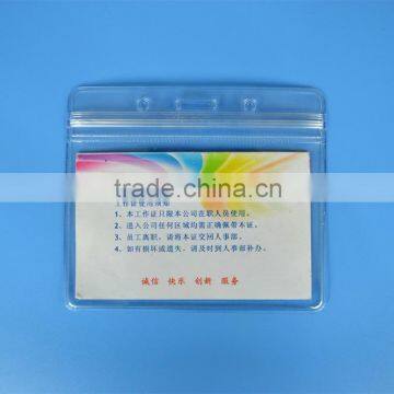 ID Badge Holder, Plastic Badge Holder, PVC Card Holder Quality Choice photo-2