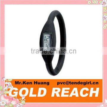 Silicone Ion Watch - Black
