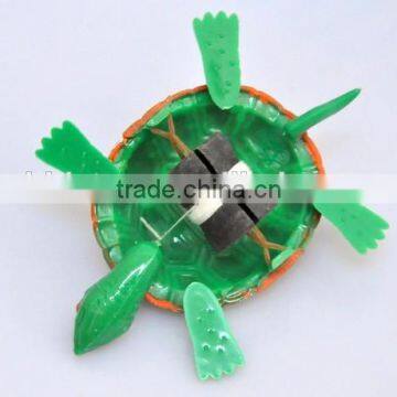 4 Inch Wholesale Educational Green Cute Pull Thread Turtle Ship Toy photo-2