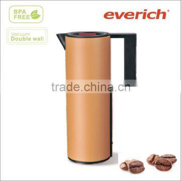 Patented 1000ml Plastic Thermo Insulation Vacuum Coffee Pitcher photo-4
