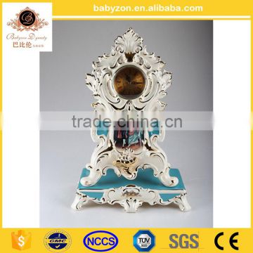 European design ceramic art clock antique clock for sale