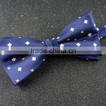 Vintage Flower Jacquard Polyester Bowtie,Casual Bow Ties For Any Occasion