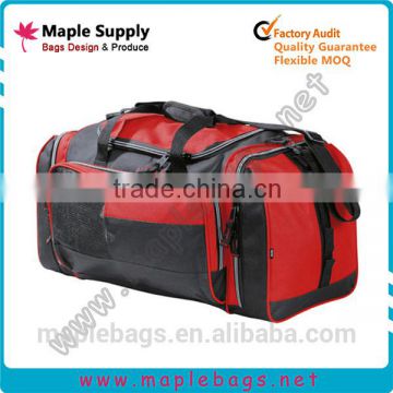 Red Nylon Foldable Sport Bag