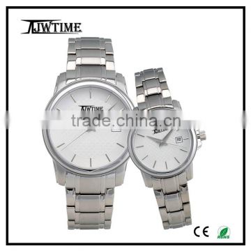 2016 luxury couple watch tips unisex gift stainless steel watch bell and rose quartz watches china supplier top 10 quality clock