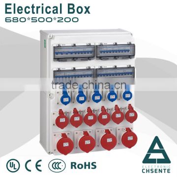 680*500*200mm Power Input and Output Electrical Distribution Box Size