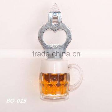 BO-015 Magnet Acrylic Beer 3D Bottle Opener