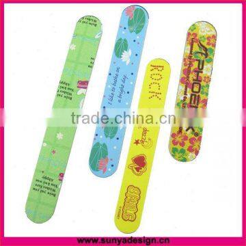 top quality printed emery board nail file