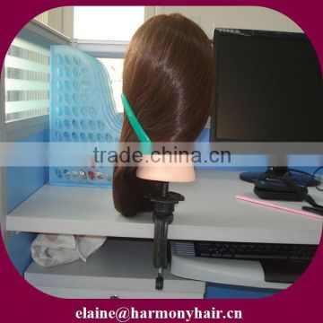 Professional 100% human hair training mannequin head                        
                                                Quality Choice