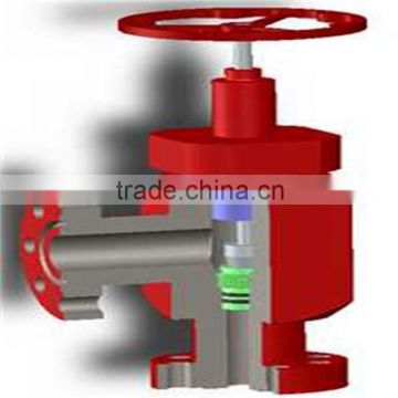 API Standard Spec 6A Adjustable Choke Valve for Oil Well Drilling