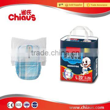 Pants style baby diapers in stock, very cheap price