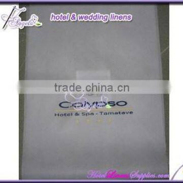 non-woven laundry bags for hotels, 45*55cm, with a string at top for closing