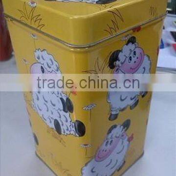 sugar tin box