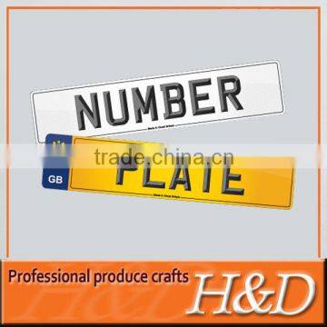 New Practical hot selling car number blank plate blanks