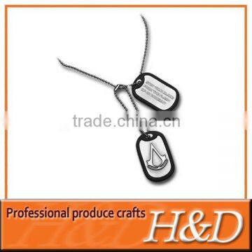 2013 China fashion style metal color blank dog tags wholesale