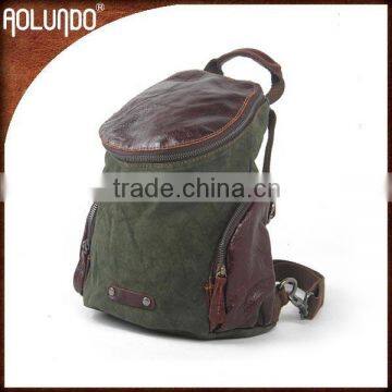 Latest Genuine Leather Rucksack Backpack photo-3