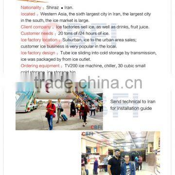 CBFI 20 Tons Tube Ice Machine In Iran photo-6