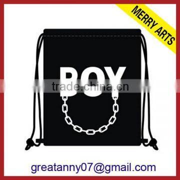 2015 hot sale new design nylon drawstring gym bag baseball drawstring bag wholesale