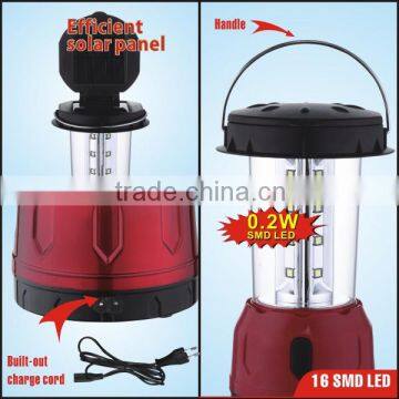 High Quality Rechargeable Led Solar Portable Lantern photo-2