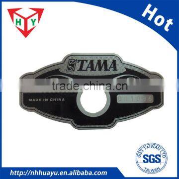 Custom metal brand trademark