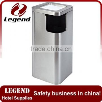 Promotional product hotel stainless steel trash can